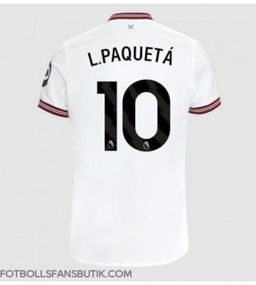 West Ham United Lucas Paqueta #10 Replika Bortatröja 2023-24 Kortärmad